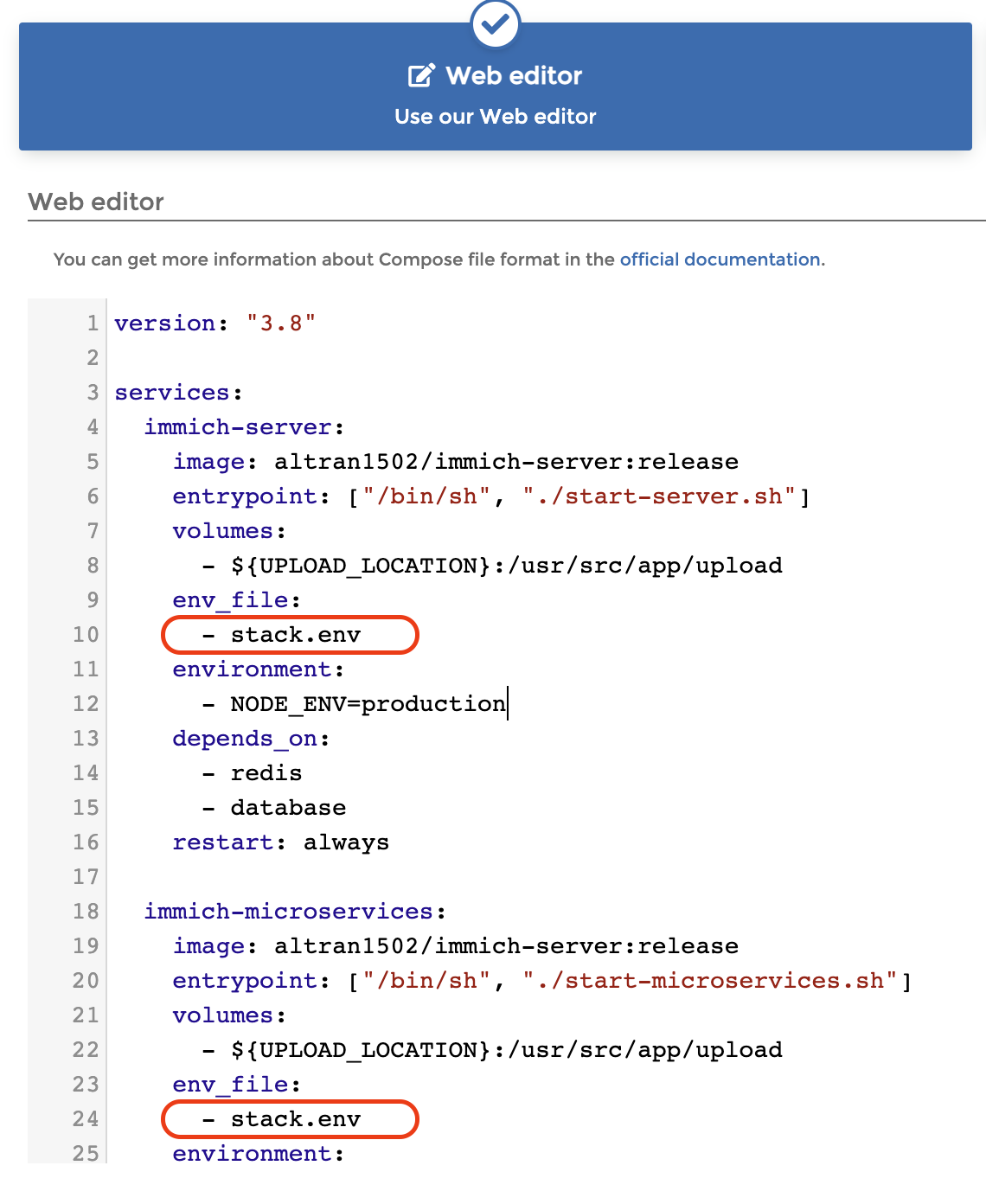 Dot Env Example